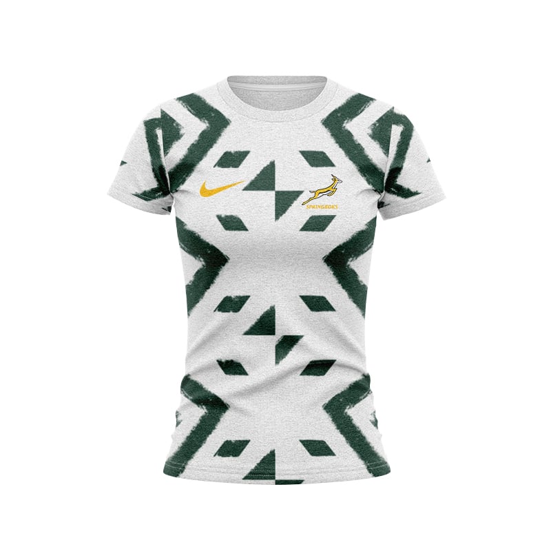 Women's South Africa Springboks 2024 Third Pre-Match Shirt