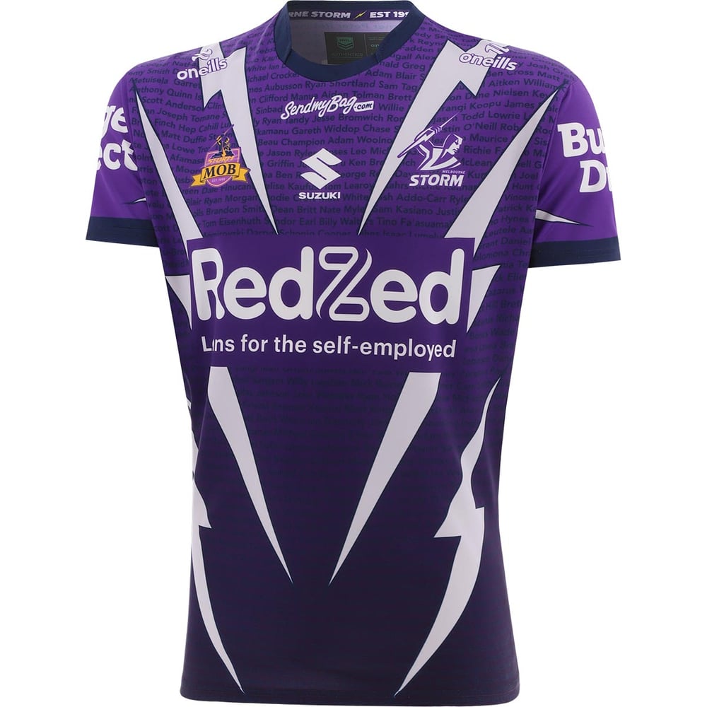 Men's Melbourne Storm 2026 Third Warm Up Shirt