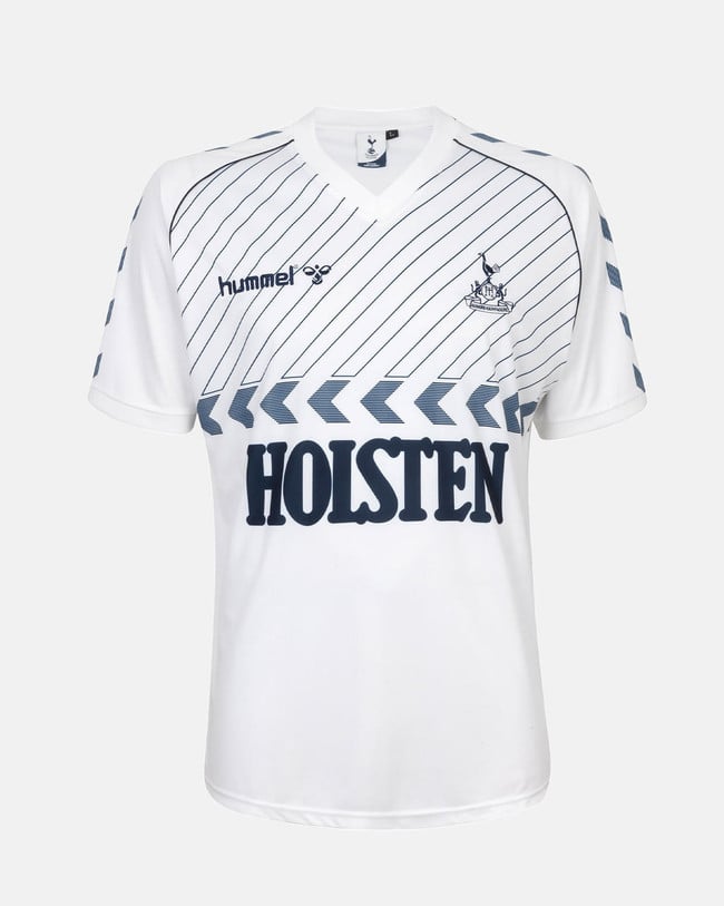Damen Tottenham Hotspur 1986 Heim Retro Hummel Trikot
