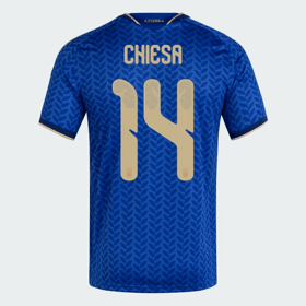 Kinder Italien 2026 Heim Authentisches WM-Trikot CHIESA #14