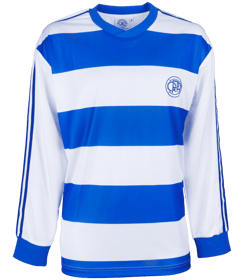 Damen Queens Park Rangers 1977/78 Heim Retro Langarmtrikot
