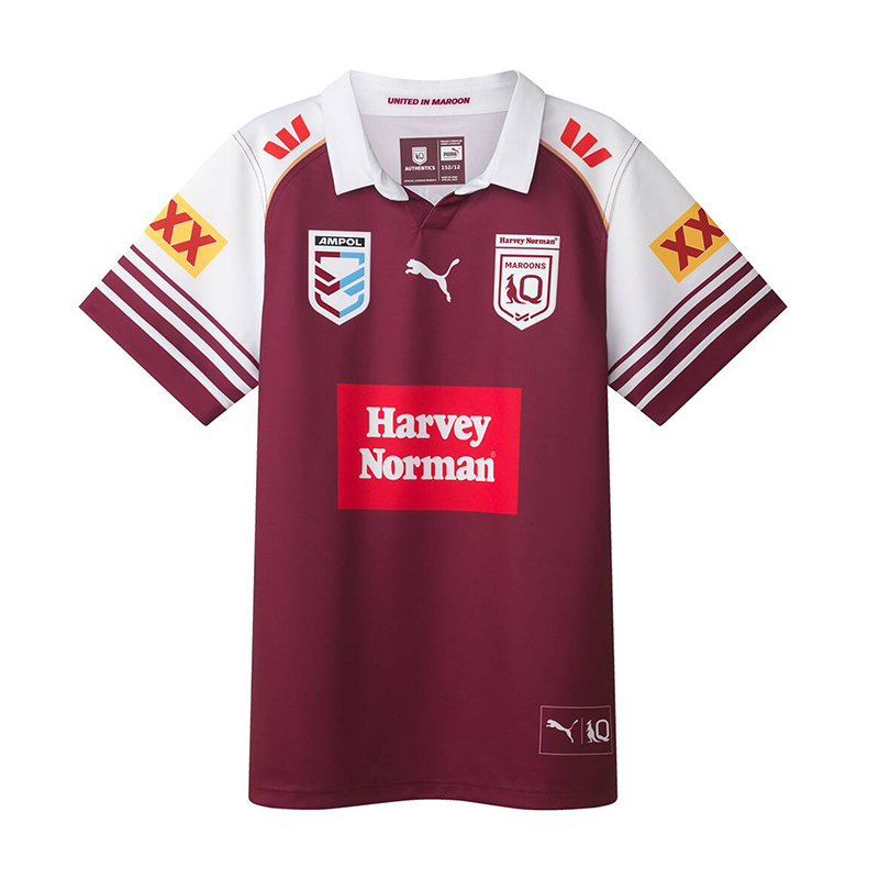 Men's QLD Maroons 2026 Third Harvey Norman Shirt