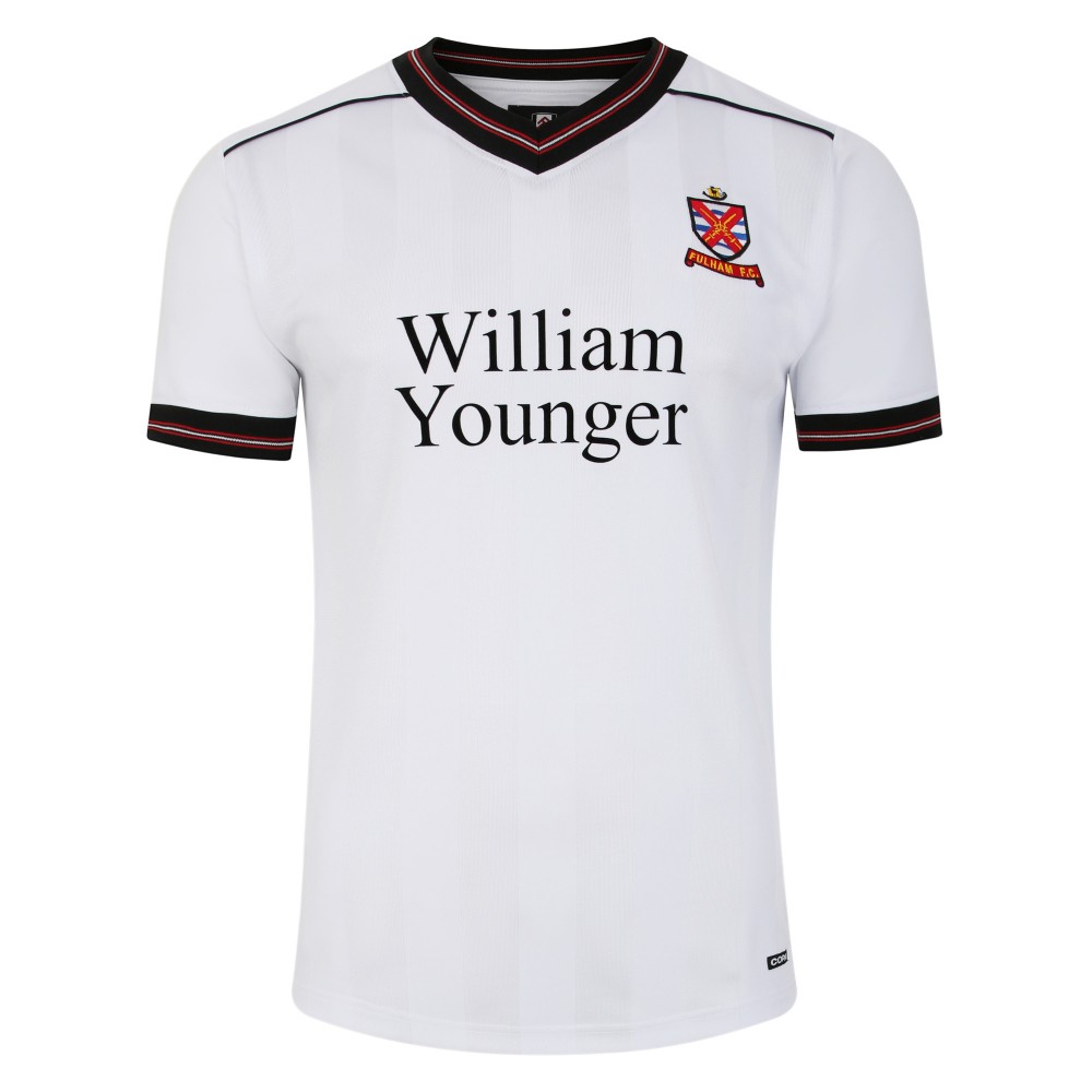 Herren Fulham 1984/85 Heim Retro Trikot