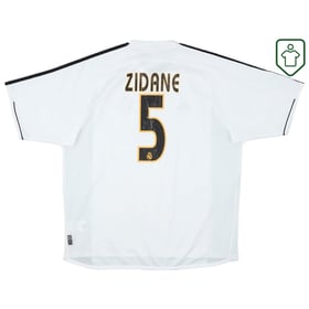 Herren Real Madrid Heim-Retro-Trikot 2003/04 Zidane #5