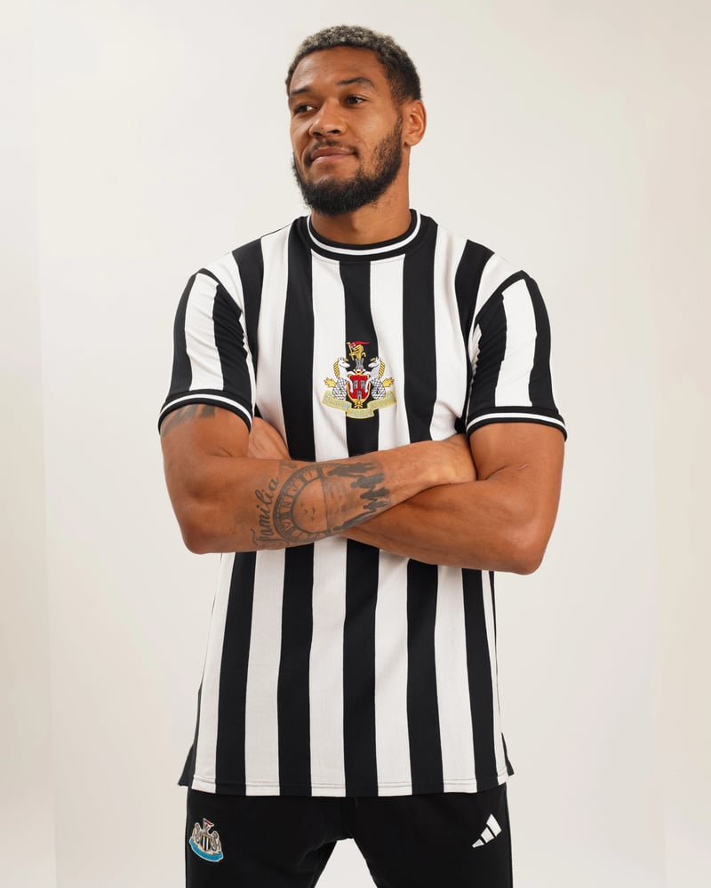 Kinder Newcastle United 1974 Heim Retro Trikot