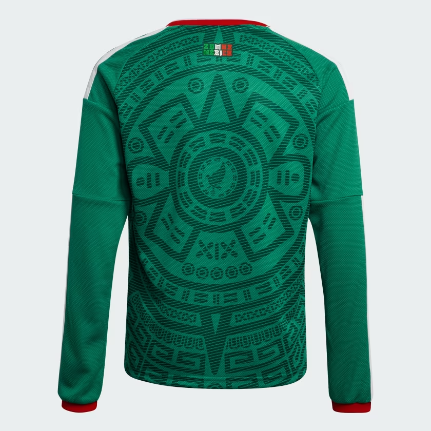 Kinder Mexiko 2026 Heim-Weltmeisterschaft Langarmtrikot