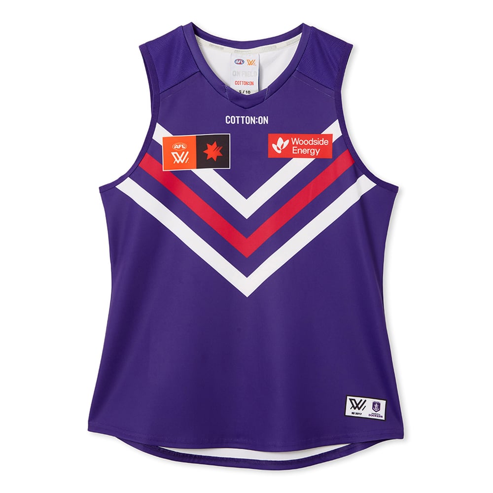 Men's Fremantle Dockers 2024 Home AFLW Guernsey