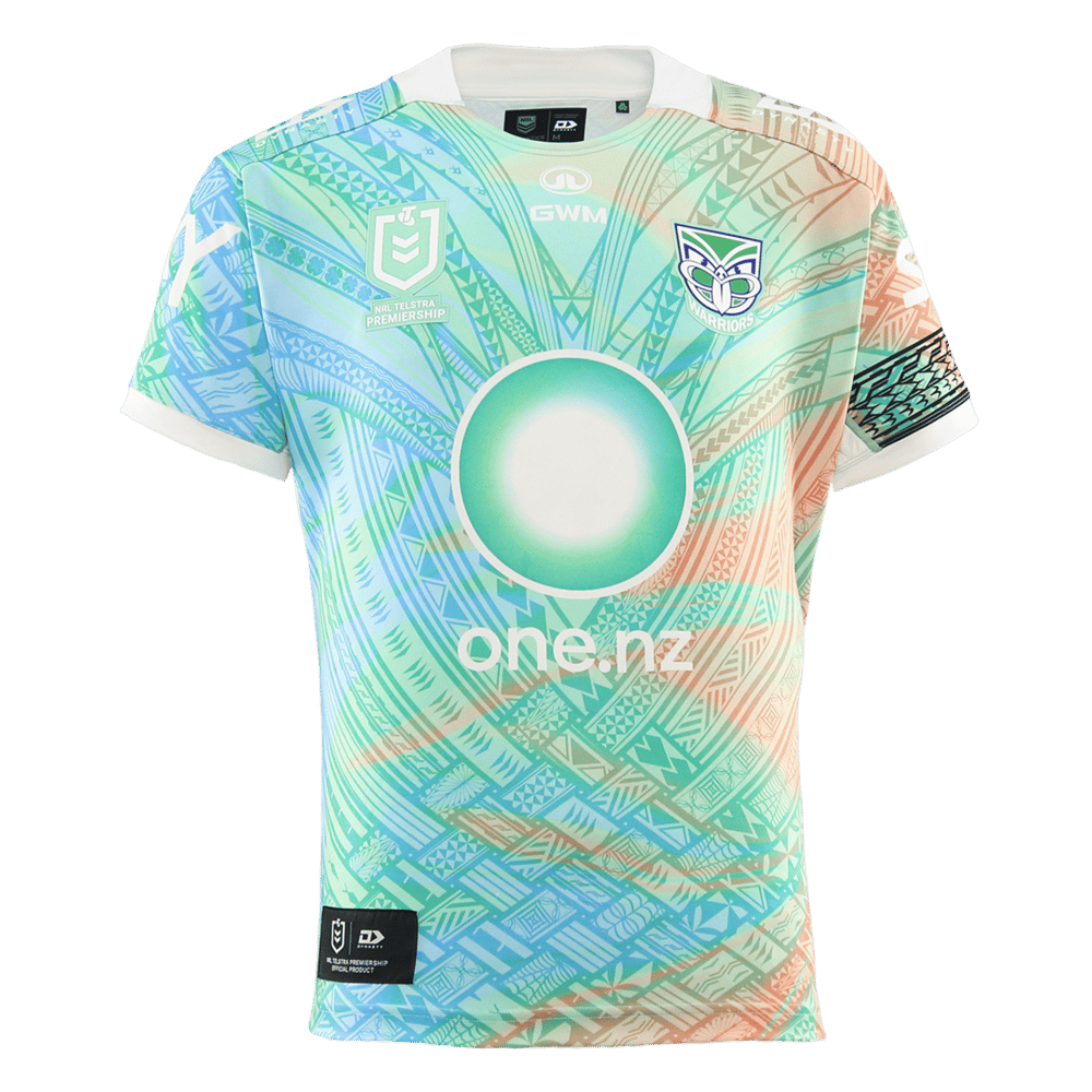 Men's New Zealand Warriors 2025 Pasifika Shirt