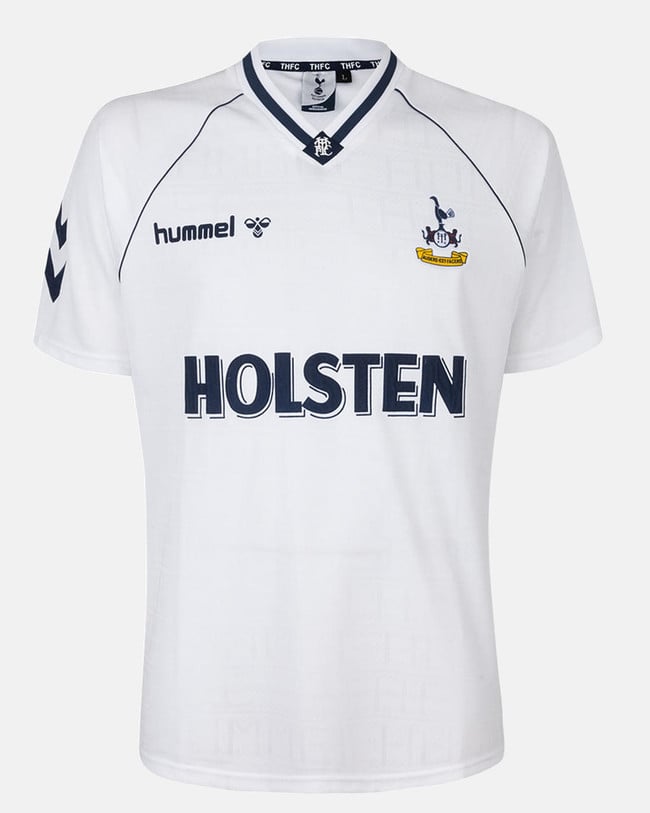 Damen Tottenham Hotspur 1991 Retro Hummel FA Cup Halbfinale Trikot
