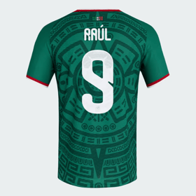 Damen Mexiko 2026 Heim Authentisches WM-Trikot RAÚL #9