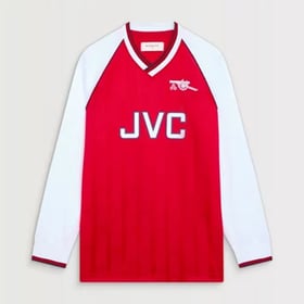 Damen Arsenal 1988/89 Heim Retro Langarmtrikot