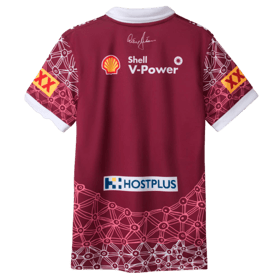 Women's QLD Maroons 2025 Third Indigenous Shirt