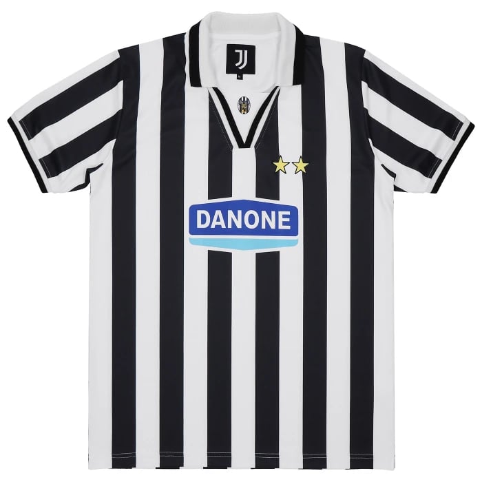 Kinder Juventus 1994/95 Heim Retro Trikot