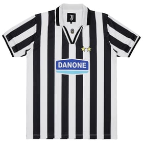 Kinder Juventus 1994/95 Heim Retro Trikot