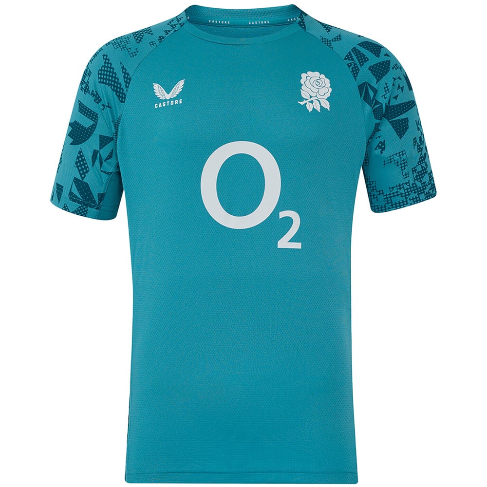Men's England Rugby 2025/26 Performance Shirt - Blue