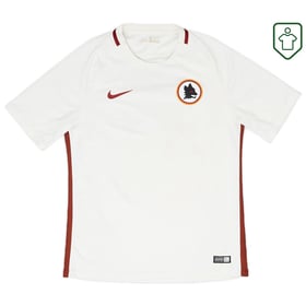 Herren Roma 2016/17 Auswärts-Retro-Trikot Džeko #9