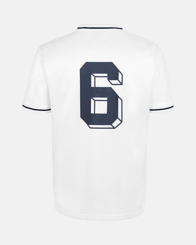 Damen Tottenham Hotspur 1981 Heim Retro FA Cup Final Trikot Nr. 6