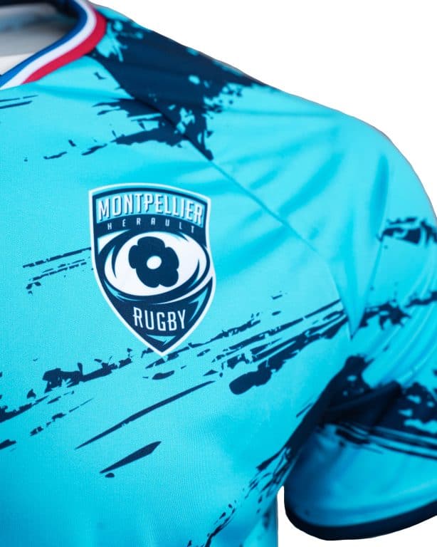 Men's Montpellier Herault Rugby 2024/25 Third Warm Up Shirt