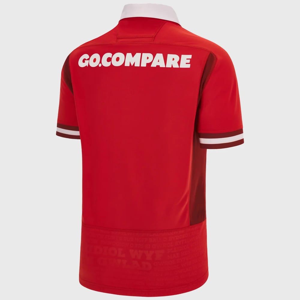 Men's Wales Rugby 2024 Home Shirt