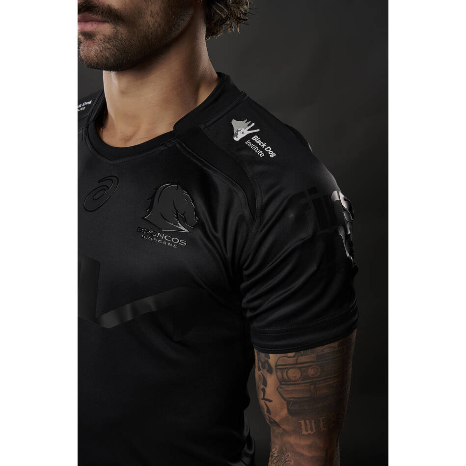 Men's Brisbane Broncos 2025 Black Shirt