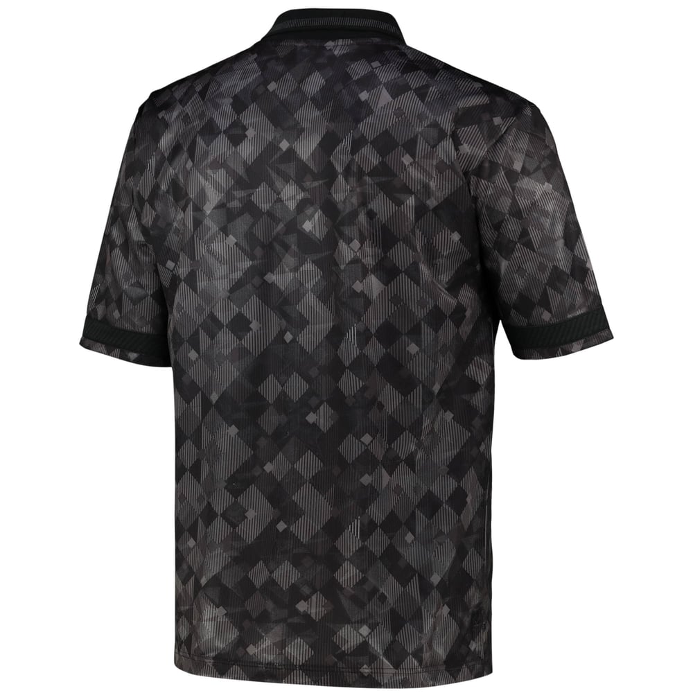 Herren England 1990 Black-Out Retro Trikot