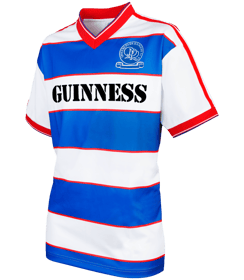 Herren Queens Park Rangers 1985 Retro Guinness Trikot