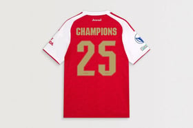 Kinder Arsenal 2025/26 Heim UWCL Champions Trikot