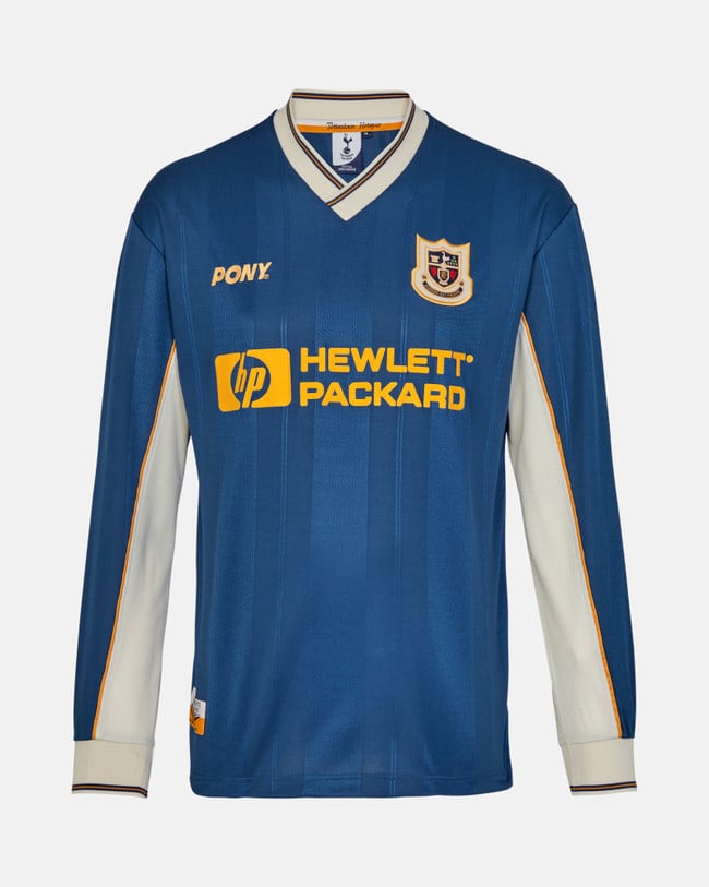 Damen Tottenham Hotspur 1997 Auswärts Retro Pony Langarmtrikot
