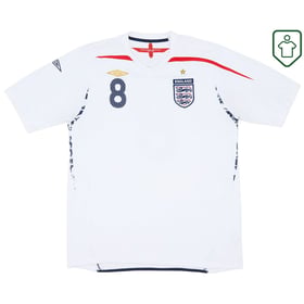 Männer England 2007/09 Heim Retro Shirt Lampard #8
