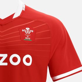 Men's Wales Rugby 2021 Home Shirt