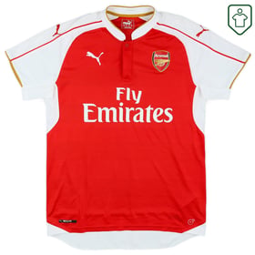 Herren Arsenal 2015/16 Heim Retro Shirt Arteta #8