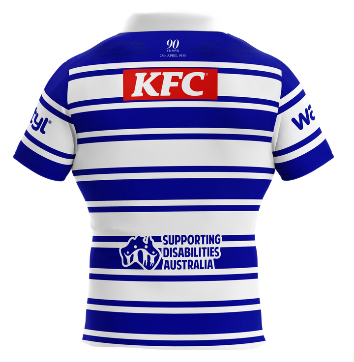 Men's Canterbury-Bankstown Bulldogs 1935 Commemorative Shirt