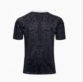 Women's Maori All Blacks 100th Anniversary Personalized Jersey