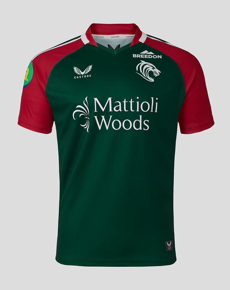 Men's Leicester Tigers 2025/26 Home Shirt