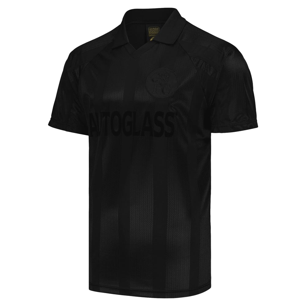 Kinder Chelsea 1998 Retro Black Out Trikot