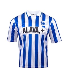 Alaves Herren-Retro-Jubiläumstrikot Dritte 94/95