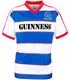 Herren Queens Park Rangers 1985 Retro Guinness Trikot