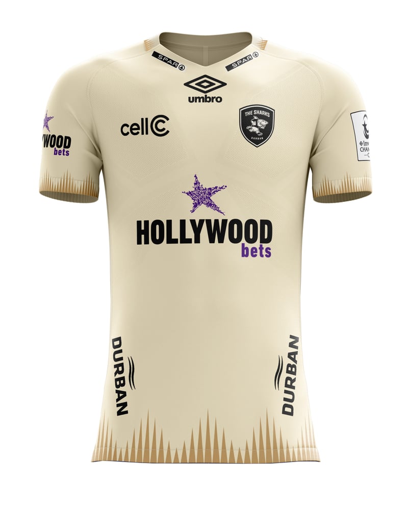 Women's Sharks 2025/26 Away Champions Cup Shirt