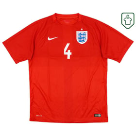 Männer England 2014/15 Auswärts Retro Shirt Gerrard #4