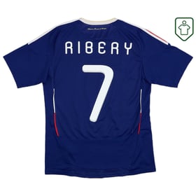 Männer Frankreich 2009/10 Heim Retro Shirt Ribery #7