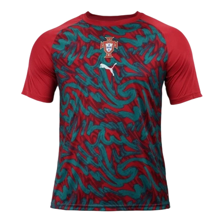 Damen Portugal 2026 Drittes Weltmeisterschaft Vor dem Spiel Trikot Rot