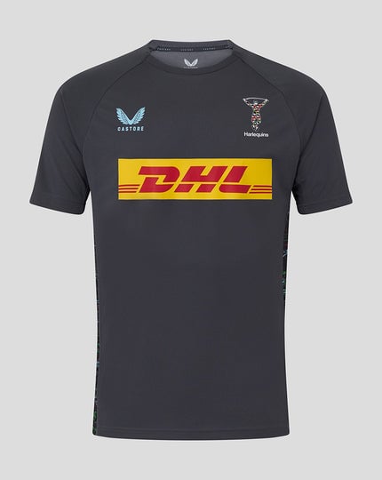 Men's Harlequins 2025/26 Third Authentic Training Shirt - Ebony