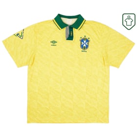 Männer Brasilien 1992/93 Heim Retro Shirt