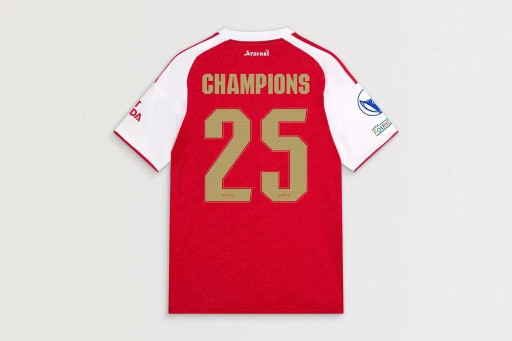 Damen Arsenal 2025/26 Heim UWCL Champions Trikot