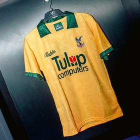Damen Crystal Palace 1991 Auswärts Retro Trikot