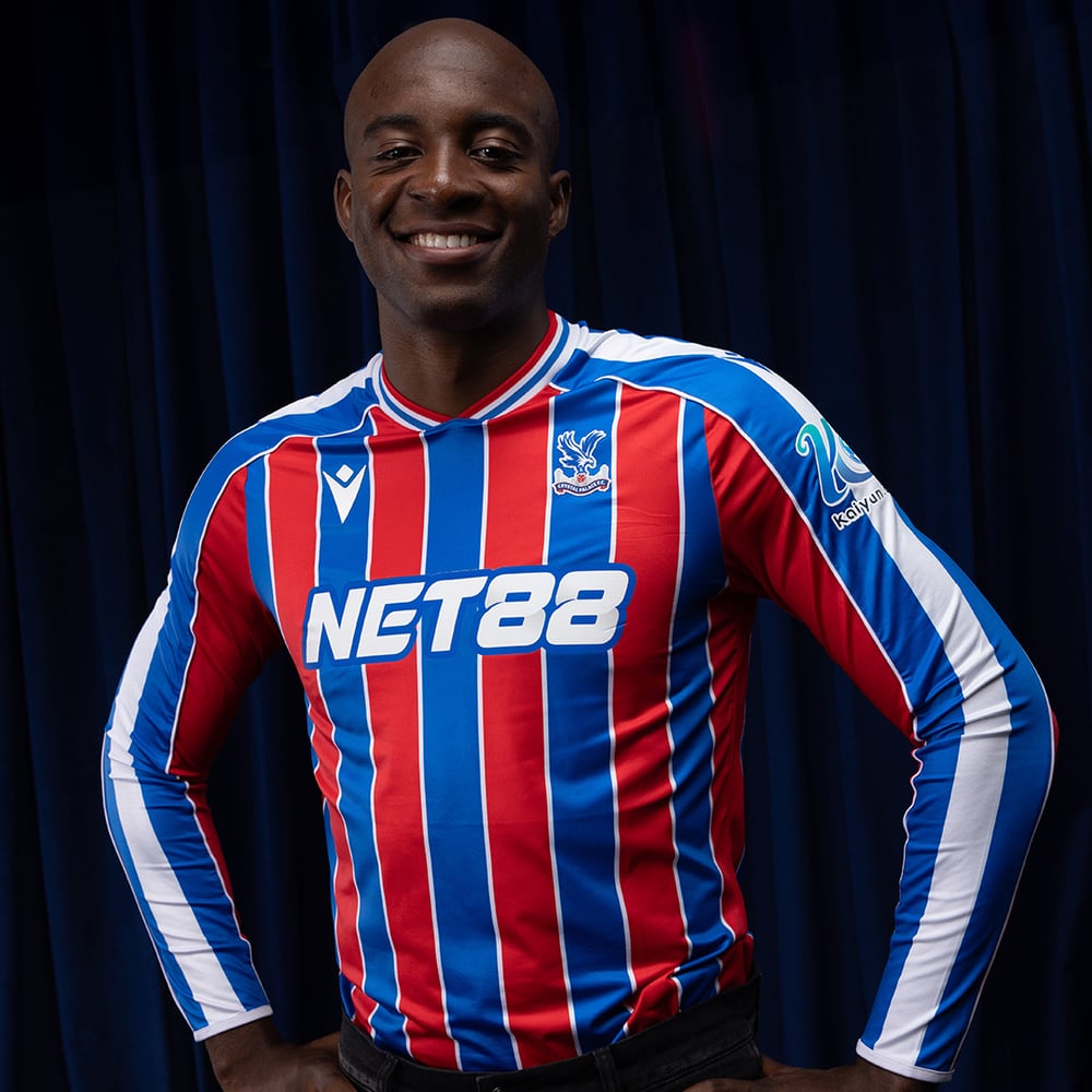 Kinder Crystal Palace 2025/26 Heimtrikot Langarm
