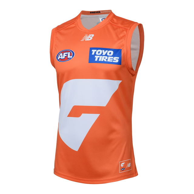 Men's GWS Giants 2025 Away Guernsey