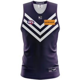 Women's Fremantle Dockers 2025 Away Guernsey