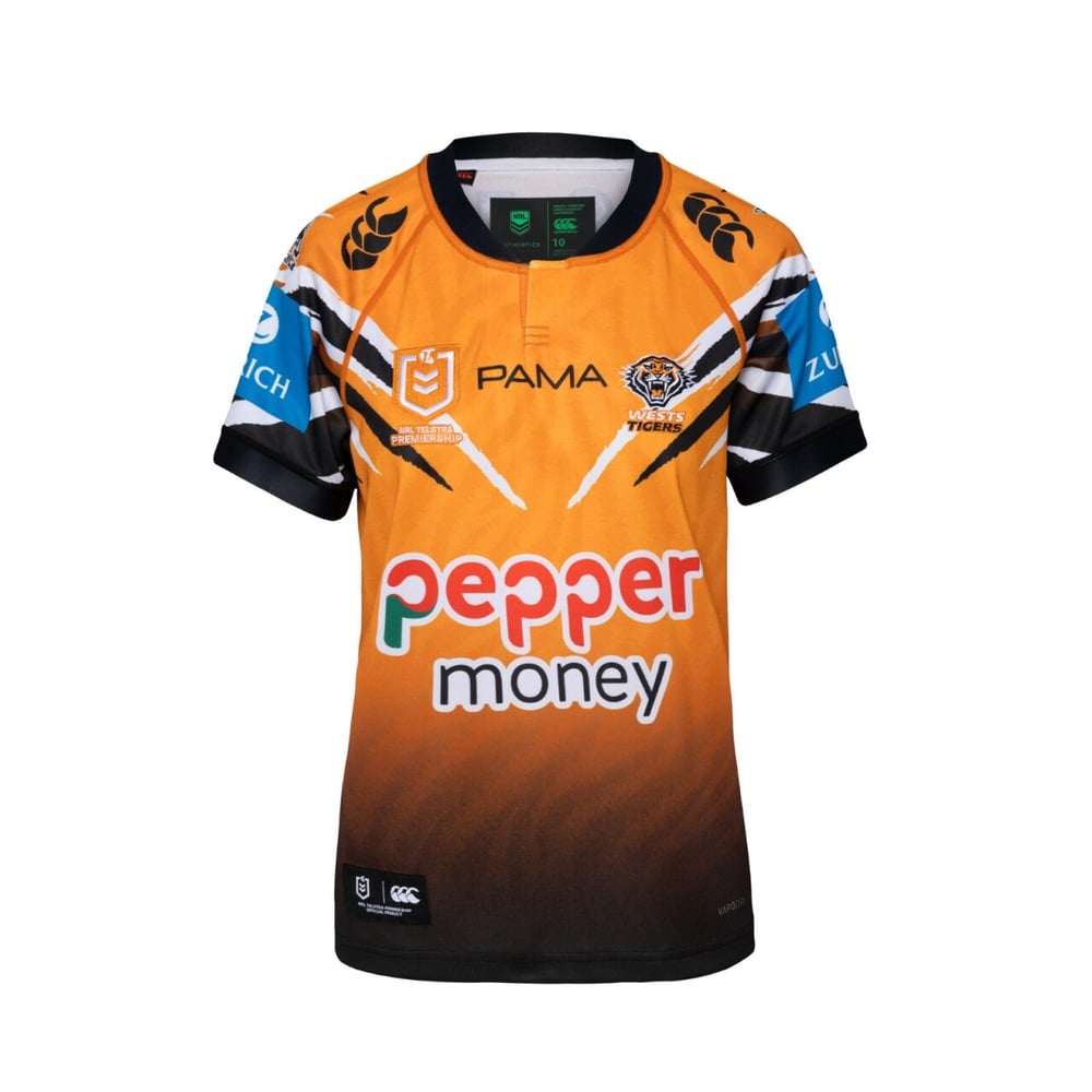 Women's Wests Tigers 2026 Home Shirt