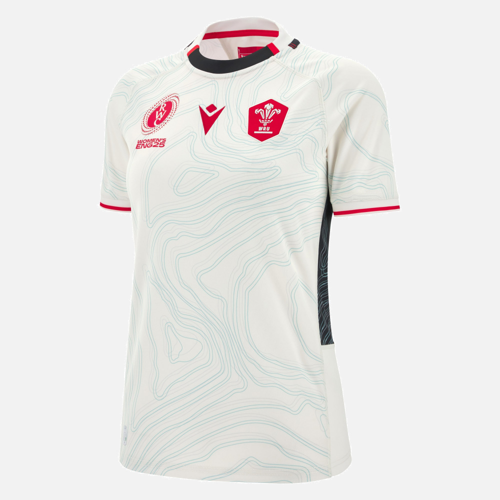 Women's Wales Rugby 2025/26 WRWC Away Shirt